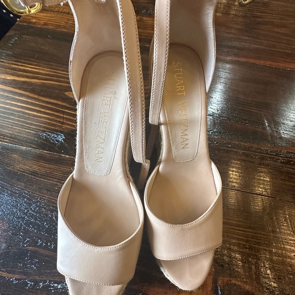 Stuart Weitzman wedges worn once - Picture 2 of 4